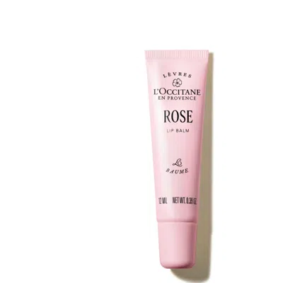 L'occitane - Rose Lip Balm 0.39 Fl oz In Transparent