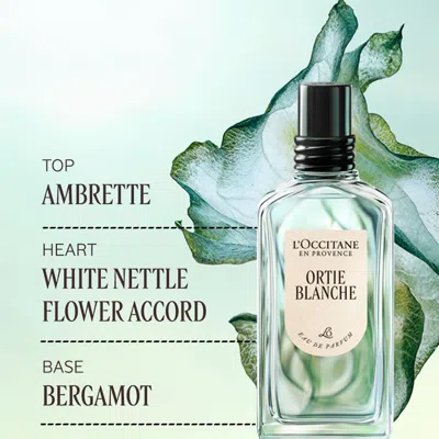 L'occitane - Ortie Blanche Eau De Parfum 1.6 Fl oz In Transparent