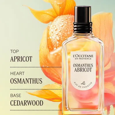 L'occitane - Osmanthus Abricot Eau De Toilette 1.6 Fl oz In Transparent