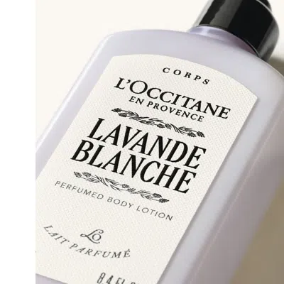 L'occitane - Lavande Blanche Perfumed Body Lotion 8.4 Fl oz In Transparent