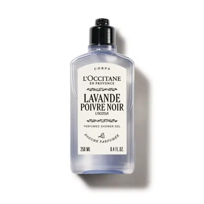 L'occitane - Lavande Poivre Noir Perfumed Shower Gel 8.4 Fl oz In Transparent