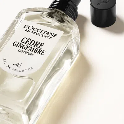 L'occitane - Cèdre Gingembre Eau De Toilette 1.6 Fl oz In Multi