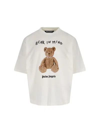 Palm Angels Men's Bear In White