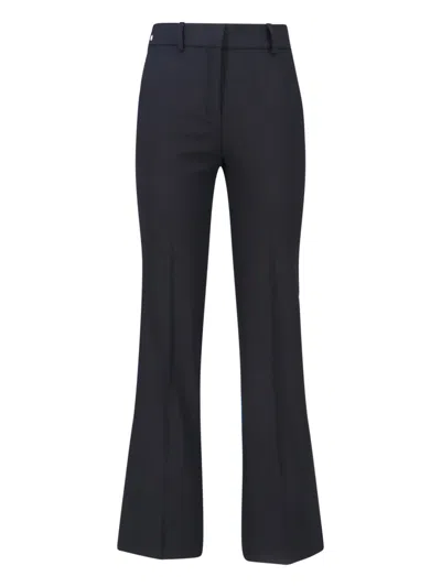 Incotex Virgin Wool Trousers In Black