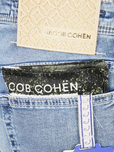 Jacob Cohen Slim Fit 5 Pocket Bard Denim Stretch In Blue
