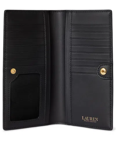 Ralph Lauren Women's Leather Slim Snap Wallet In Multi