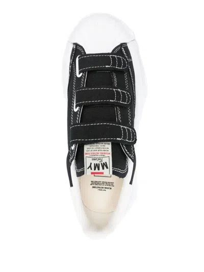 Miharayasuhiro Maison Mihara Yasuhiro Blakey Original Sole Canvas Low-top Sneakers In Black