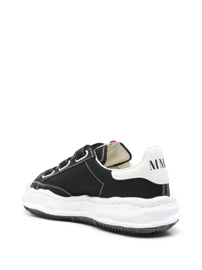 Miharayasuhiro Maison Mihara Yasuhiro Blakey Original Sole Canvas Low-top Sneakers In Black