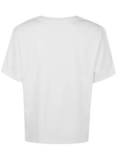 Majestic Short Sleeves V Neck Sweater In Multi