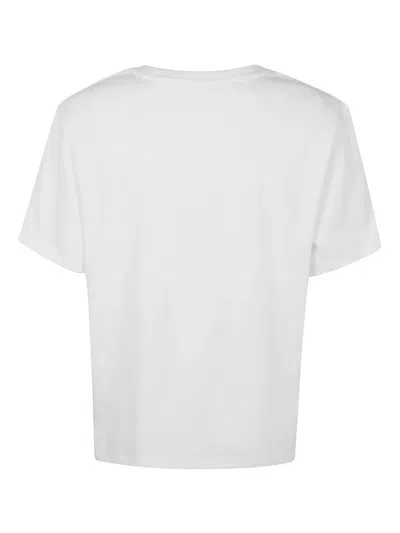 Majestic Short Sleeves V Neck Sweater In Multi