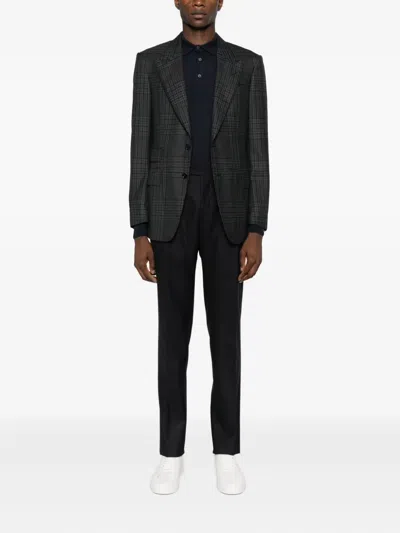 Tagliatore Palmer Polo Shirt In Blue