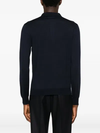 Tagliatore Palmer Polo Shirt In Blue