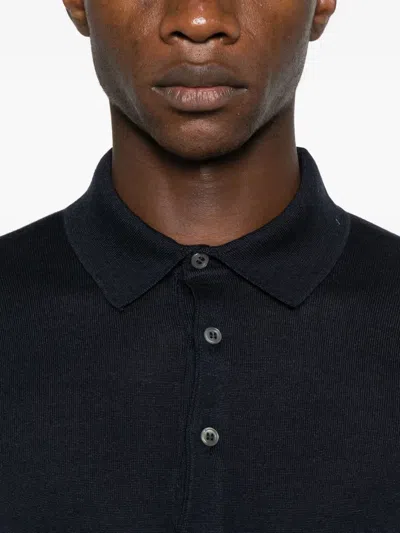 Tagliatore Palmer Polo Shirt In Blue