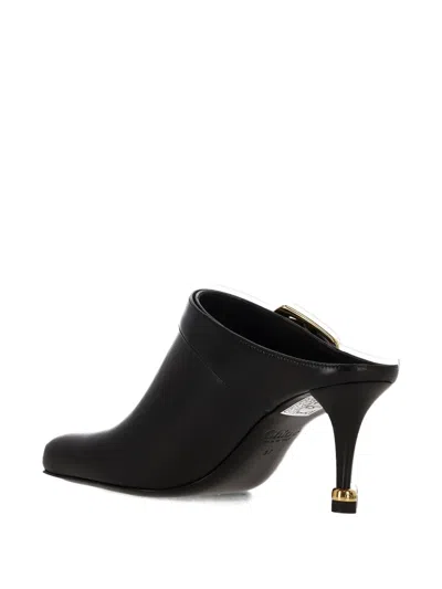 Chloé 75mm Andrea Leather Mules In Black