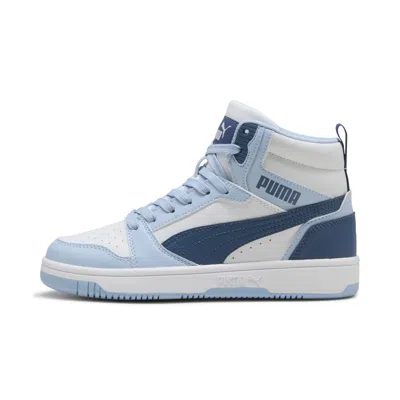 Puma Rebound V6 Big Kids' Mid Top Sneakers In Multi