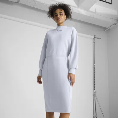 Puma X Schomburg Women's Long Sleeve Dress In Gray