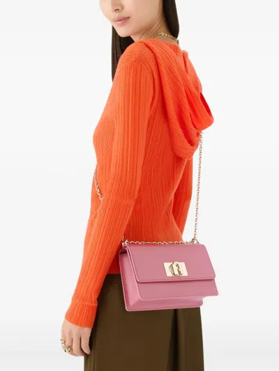 Furla Mini Chain-strap Crossbody Bag In Pink