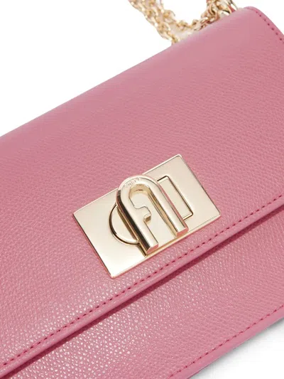 Furla Mini Chain-strap Crossbody Bag In Pink