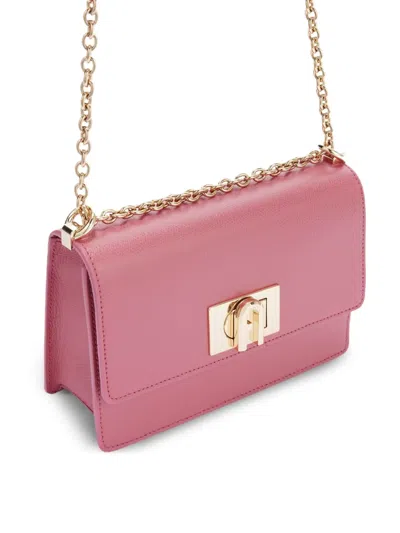 Furla Mini Chain-strap Crossbody Bag In Pink