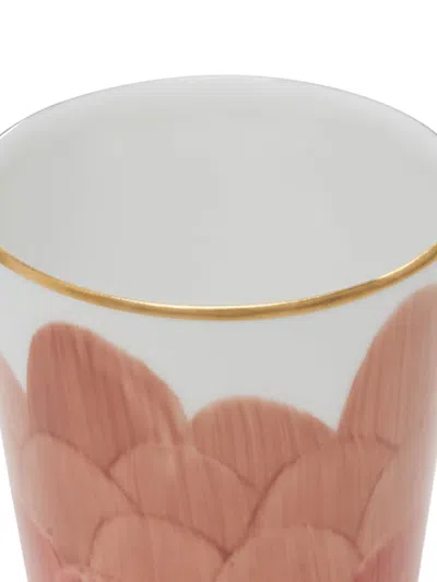 Marie Daage Cercle D'écailles Scale-pattern Drinking Cup (200ml) In Orange