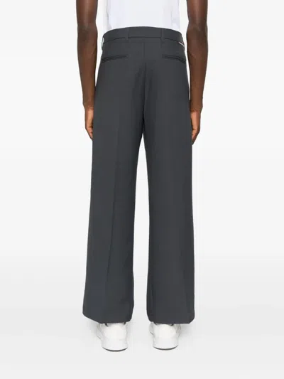 Stockholm Surfboard Club Pressed-crease Pants In Gray