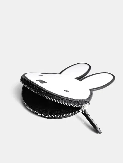 Cambridge Satchel The Miffy Face Wallet In Black