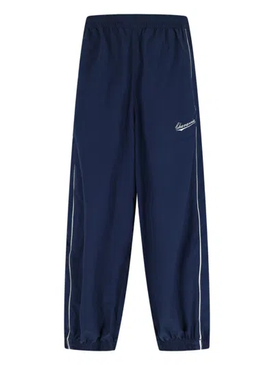 Willy Chavarria Bad Boy Track Pants In Blue