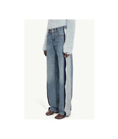 Mm6 Maison Margiela Straight-leg Jeans In Blue