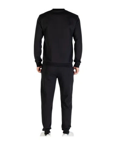 Ea7 Long-sleeved Casual Wear Suit In Animal Print