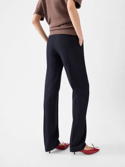 Jacquemus Le Pantalon Camargue Wool Trousers In Blue