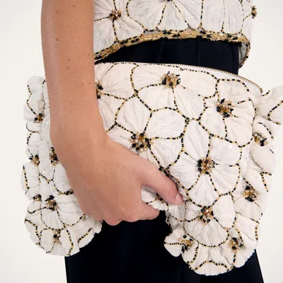 La Doublej Hand Pochette In White