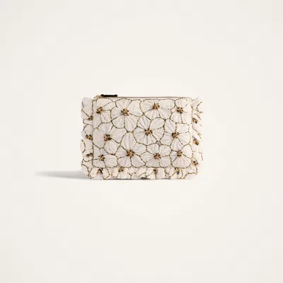 La Doublej Hand Pochette In White