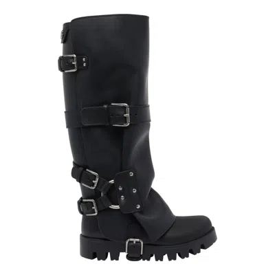 Dolce & Gabbana Dolce&gabbana Women Buckle Boots In Black