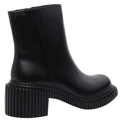 Camper 70mm Pix London Ridged-sole Boots In Black