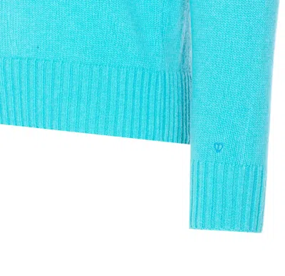 Seven Gauge Crew-neck Long-sleeves Sweater In Blue