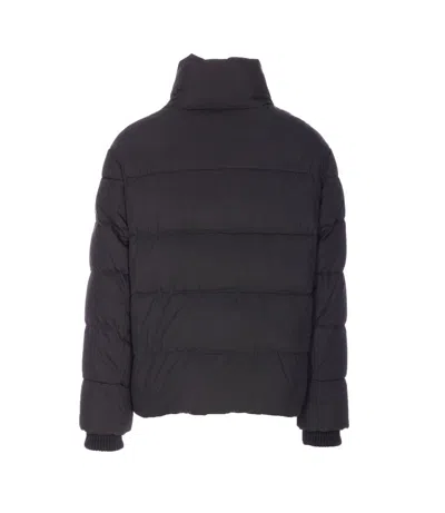 Tatras High Neck Quilted Jacket Pockets In Black