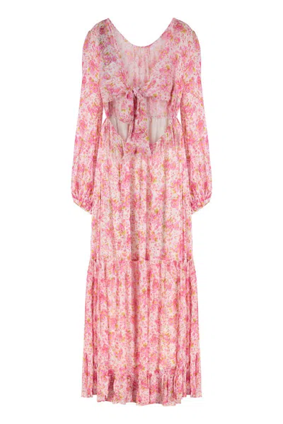Bytimo Viscose Dress In Pink