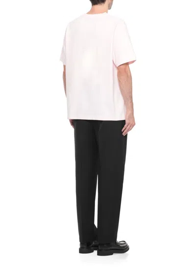 Casablanca Casa Way Orange Mascot Short Sleeve T-shirt In White