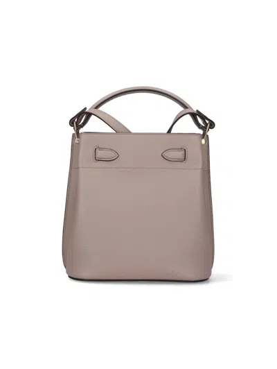 Mulberry Islington Bucket Bag In Gray