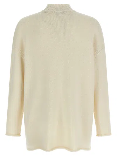 Undercover Asymmetric Hem Graphic Print Sweater In Multi