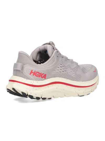Hoka Kawana 2 Perforated Sneakers In Nude