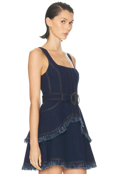 Alexis Macey Dress In Blue
