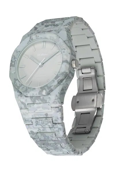 D1 Milano Polycarbonate 40.5mm Watch In Gray