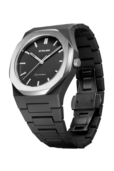 D1 Milano Polycarbonate 40.5mm Watch In Black