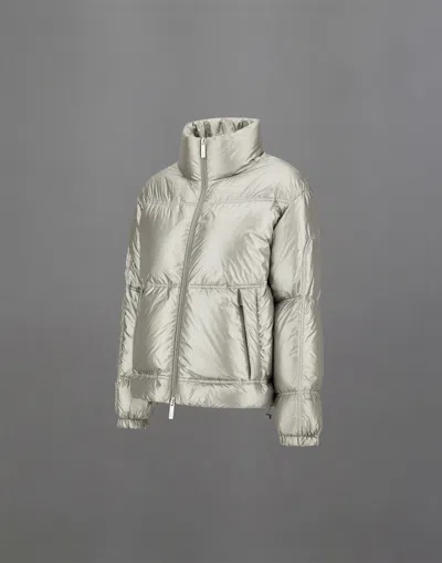 Herno Laminar Jacket In Metallic Shield In Multi