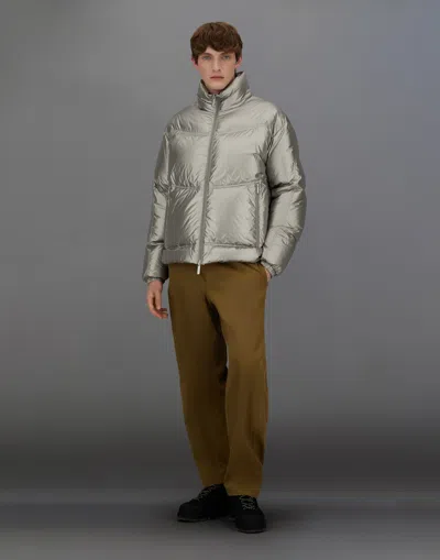 Herno Laminar Jacket In Metallic Shield In Multi