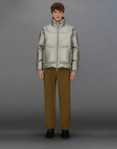 Herno Laminar Jacket In Metallic Shield In Multi