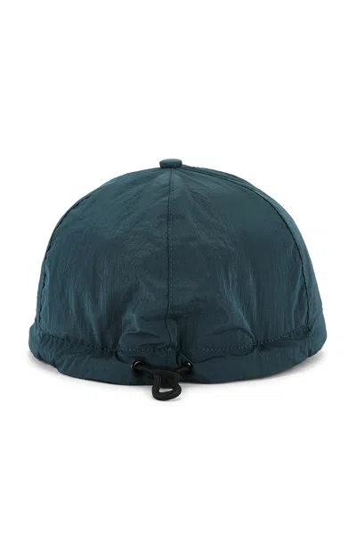 Stone Island Logo-patch Baseball Cap In Blue