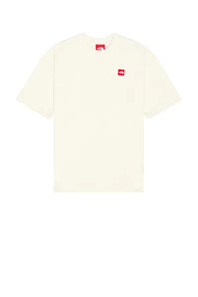 The North Face Red Box Tee In White