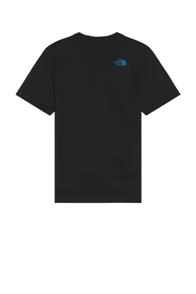 The North Face Evolution Regenerative Ink Half Dome Tee In Black
